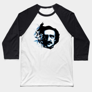 Edgar Allan Poe Crows Baseball T-Shirt